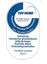 Prüfzertifikat des TÜV Nord für Aral HeizölPlus